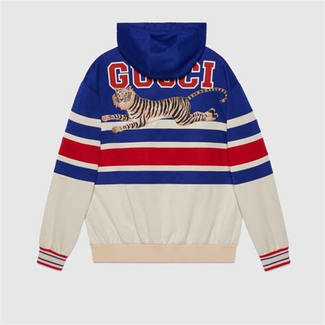 Gucci Tiger cotton zip